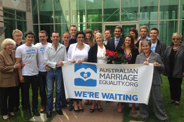 We're Waiting Australian Marriage Equality Launch