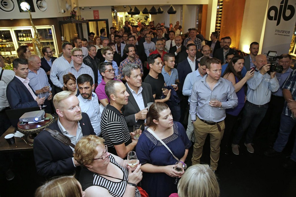 The book launch of Anthony Venn-Brown's 'A Life of Unlearning' attracted a large crowd. It's positive to see that there is still keen interest in LGBTI literature. (PHOTO: Ann-Marie Calilhanna; Star Observer)