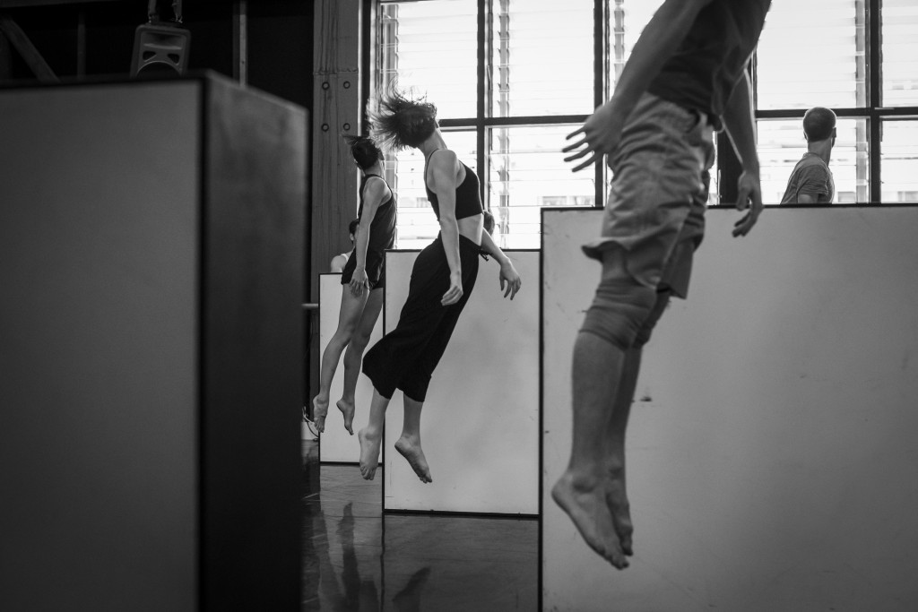 Sydney Dance Company Cacti rehearsals. Photo: Peter Grieg