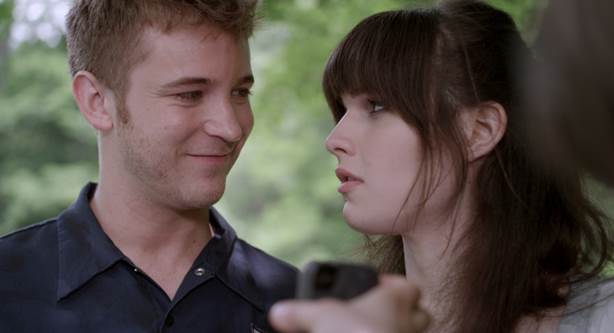 Robby (Michael Welch) with his best friend Ricky (Michelle Hendley)