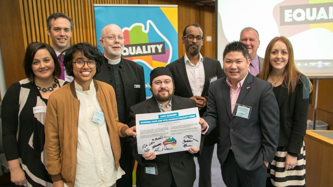 Religious Leaders Urge Government To Legalise Same Sex Marriage Star Observer