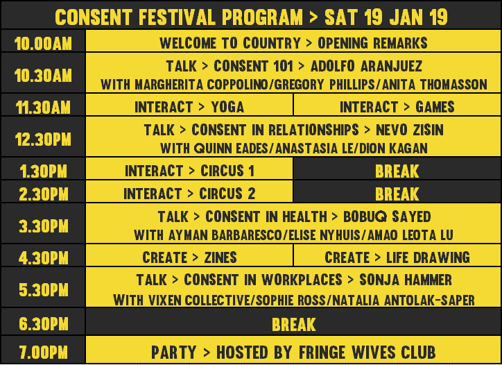 Consent Festival
