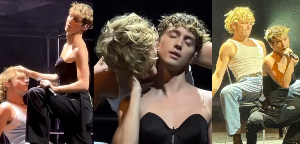 Internet Nearly Explodes Over Troye Sivan Giving Ross Lynch A Lapdance On Stage