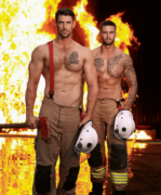 Brenden & Mitch - Australian Firefighters HERO Calendar 2025 8