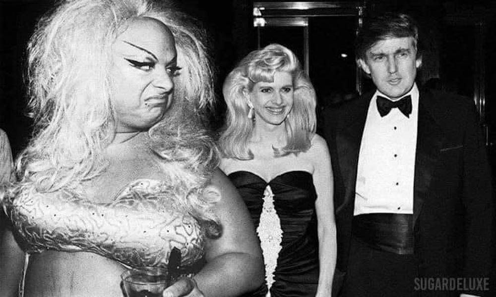 Feeling Sad About Yesterday? Let This Image of Divine Scowling at Trump Help You Through