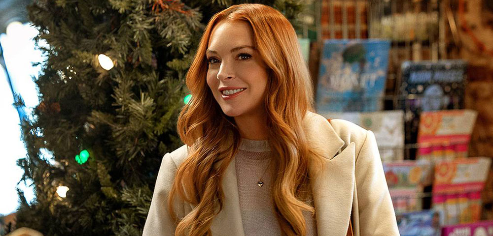 New Cringeworthy Christmas Film From Lindsay Lohan Tops The Charts